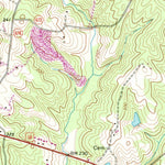 United States Geological Survey Baskerville, VA (1968, 24000-Scale) digital map