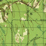 United States Geological Survey Baskinton, LA (1935, 62500-Scale) digital map