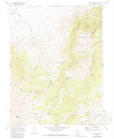 United States Geological Survey Basque Summit, NV (1969, 24000-Scale) digital map