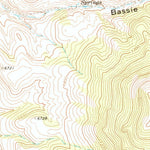 United States Geological Survey Basque Summit, NV (1969, 24000-Scale) digital map
