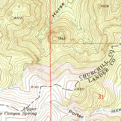 United States Geological Survey Basque Summit, NV (1969, 24000-Scale) digital map