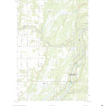 United States Geological Survey Bass Creek, MN (2022, 24000-Scale) digital map