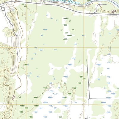 United States Geological Survey Bass Creek, MN (2022, 24000-Scale) digital map