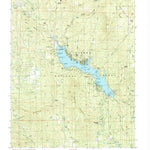 United States Geological Survey Bass Lake, CA (1990, 24000-Scale) digital map