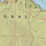 United States Geological Survey Bass Lake, CA (1993, 24000-Scale) digital map