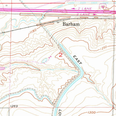 United States Geological Survey Bassett Junction, WA (1956, 24000-Scale) digital map