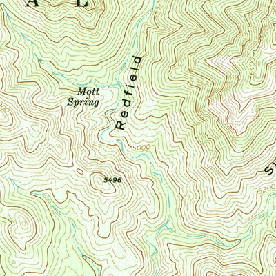 United States Geological Survey Bassett Peak, AZ (1972, 24000-Scale) digital map