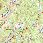 United States Geological Survey Bassett, VA (1965, 24000-Scale) digital map