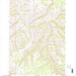United States Geological Survey Bassey Creek, OR (1996, 24000-Scale) digital map