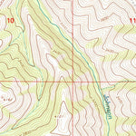 United States Geological Survey Bassey Creek, OR (1996, 24000-Scale) digital map