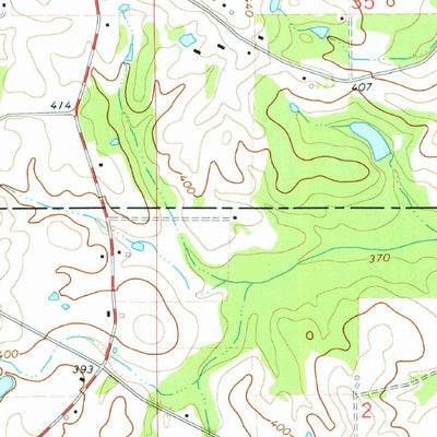 United States Geological Survey Bassfield, MS (1974, 24000-Scale) digital map