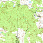 United States Geological Survey Bassfield, MS (1974, 24000-Scale) digital map