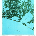 United States Geological Survey Bastian Bay, LA (1973, 24000-Scale) digital map