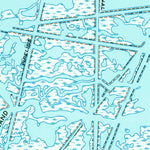 United States Geological Survey Bastian Bay, LA (1993, 24000-Scale) digital map