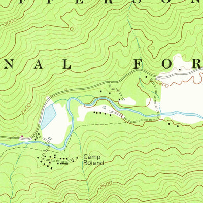 United States Geological Survey Bastian, VA-WV (1968, 24000-Scale) digital map