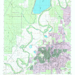 United States Geological Survey Bastrop, LA (1994, 24000-Scale) digital map