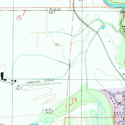 United States Geological Survey Bastrop, LA (1994, 24000-Scale) digital map