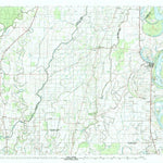 United States Geological Survey Bastrop, LA-MS (1982, 100000-Scale) digital map