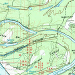 United States Geological Survey Bastrop, LA-MS (1982, 100000-Scale) digital map