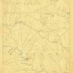 United States Geological Survey Bastrop, TX (1893, 125000-Scale) digital map