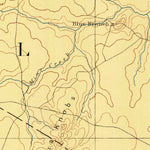 United States Geological Survey Bastrop, TX (1893, 125000-Scale) digital map