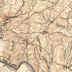 United States Geological Survey Bastrop, TX (1904, 125000-Scale) digital map