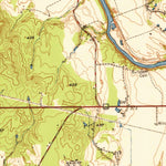 United States Geological Survey Bastrop, TX (1950, 62500-Scale) digital map