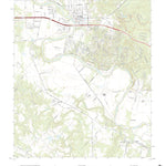United States Geological Survey Bastrop, TX (2022, 24000-Scale) digital map