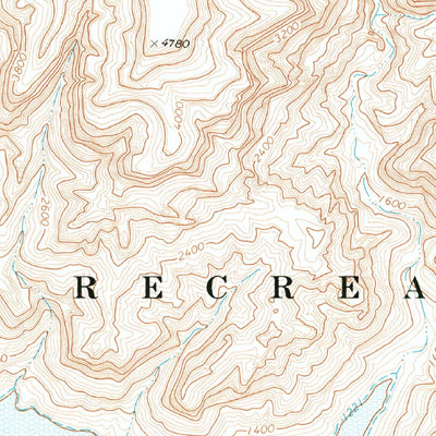United States Geological Survey Bat Cave, AZ (1971, 24000-Scale) digital map