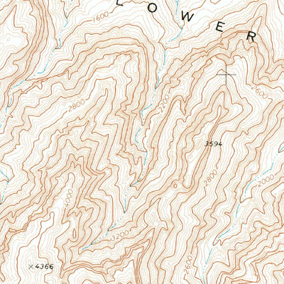 United States Geological Survey Bat Cave, AZ (1971, 24000-Scale) digital map