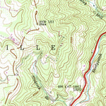 United States Geological Survey Bat Cave, NC (1946, 24000-Scale) digital map