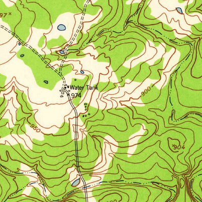 United States Geological Survey Bat Cave, TX (1953, 24000-Scale) digital map