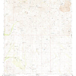 United States Geological Survey Batamote Hills, AZ (1981, 24000-Scale) digital map