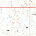 United States Geological Survey Batamote Hills, AZ (1981, 24000-Scale) digital map