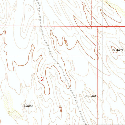 United States Geological Survey Batamote Hills, AZ (1981, 24000-Scale) digital map