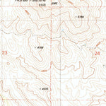 United States Geological Survey Batamote Hills, AZ (1981, 24000-Scale) digital map