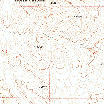 United States Geological Survey Batamote Hills, AZ (1981, 24000-Scale) digital map