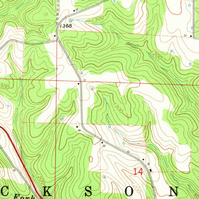 United States Geological Survey Batavia, AR (1967, 24000-Scale) digital map