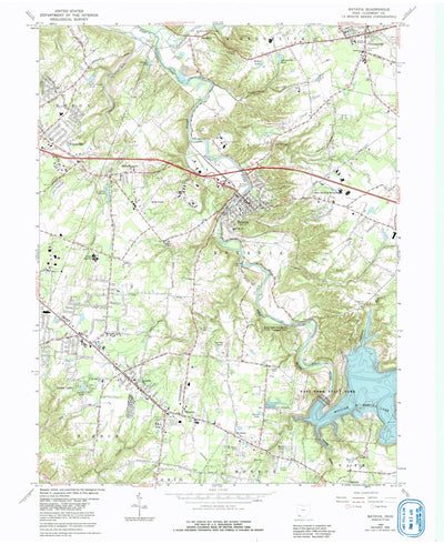 United States Geological Survey Batavia, OH (1965, 24000-Scale) digital map