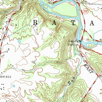 United States Geological Survey Batavia, OH (1965, 24000-Scale) digital map