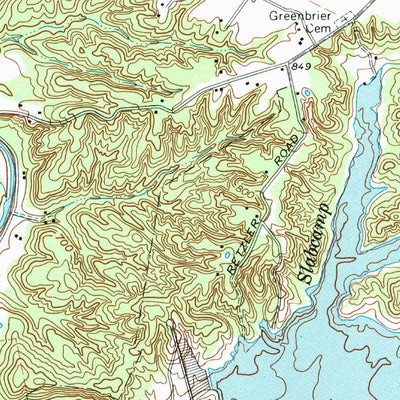 United States Geological Survey Batavia, OH (1965, 24000-Scale) digital map