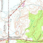 United States Geological Survey Batavia South, NY (1950, 24000-Scale) digital map