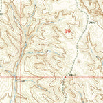 United States Geological Survey Bateman Coulee, MT (1964, 24000-Scale) digital map