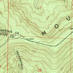 United States Geological Survey Bates, AR-OK (1958, 24000-Scale) digital map