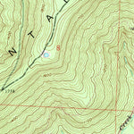 United States Geological Survey Bates, AR-OK (1958, 24000-Scale) digital map