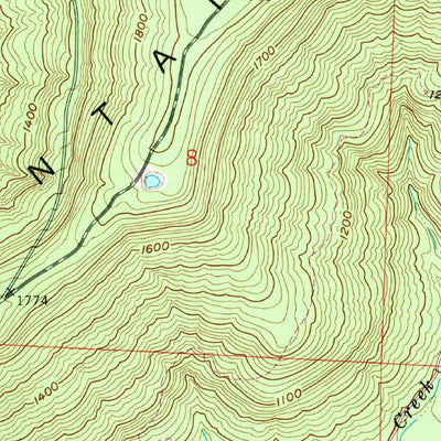 United States Geological Survey Bates, AR-OK (1958, 24000-Scale) digital map