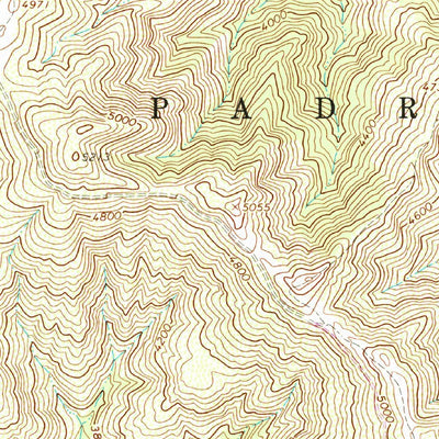 United States Geological Survey Bates Canyon, CA (1964, 24000-Scale) digital map