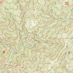 United States Geological Survey Bates Canyon, CA (1995, 24000-Scale) digital map