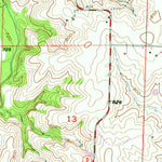United States Geological Survey Bates City, MO (1950, 24000-Scale) digital map