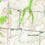 United States Geological Survey Bates City, MO (1950, 24000-Scale) digital map